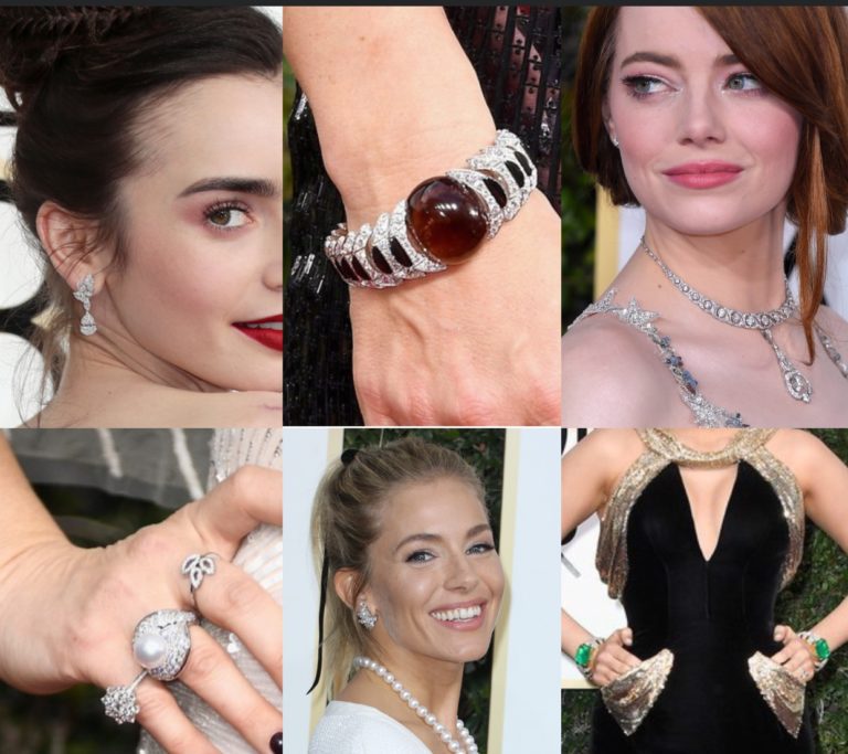 The 74th Golden Globes: Kicking off the red carpet jewelry season ...